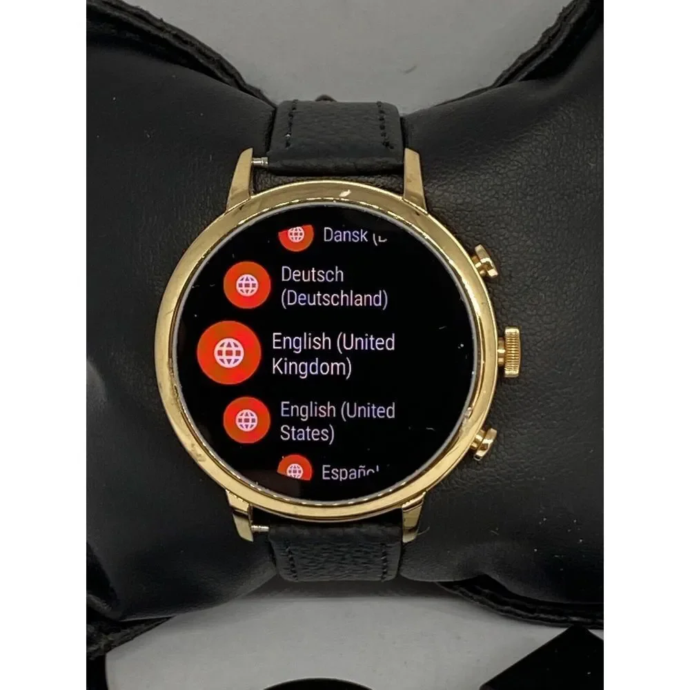 Fossil Gen 4 Authentic Digital Dial Smart Watch Custom Band FTW6018 BA313